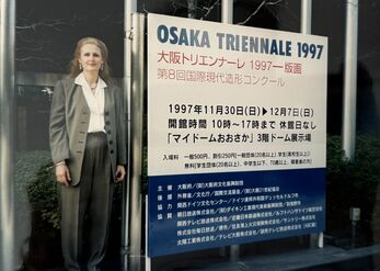 Osaka Triennale Japan !997 Mother and Daughter Monotype 