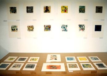 Wall f Monoprints 